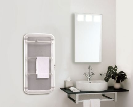 badeværelse, håndklædevarmer, håndklædetørrer design strømbesparende